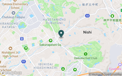 明石ゴルフ倶楽部の地図