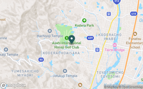 旭国際姫路ゴルフ倶楽部の地図