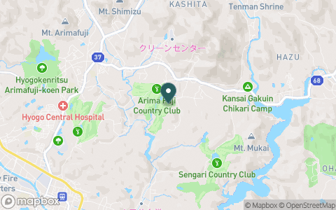 有馬冨士カンツリークラブの地図