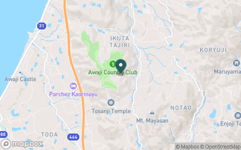 淡路カントリー倶楽部の地図