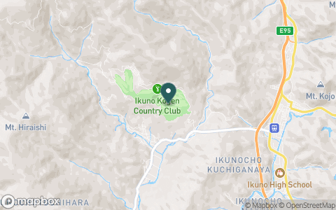 生野高原カントリークラブの地図
