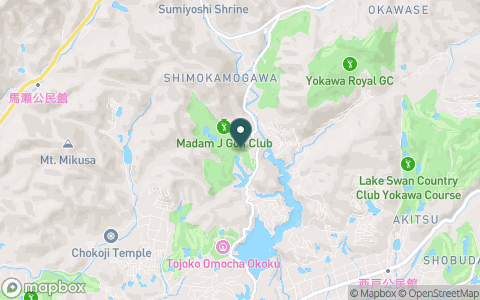 マダムＪゴルフ倶楽部の地図