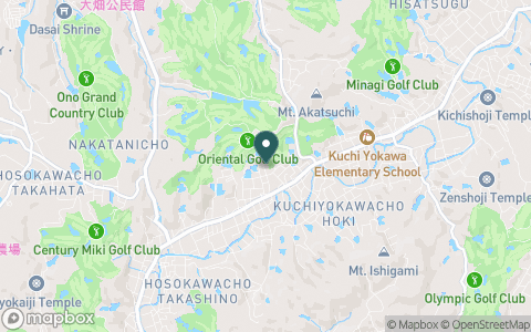 オリエンタルゴルフ倶楽部の地図