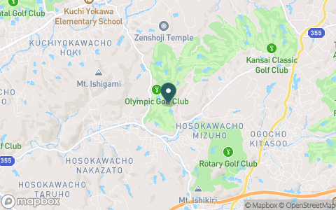 オリムピックゴルフ倶楽部の地図