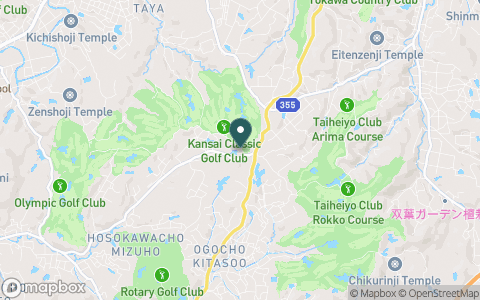 関西クラシックゴルフ倶楽部（兵庫県）の地図