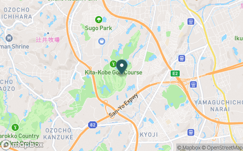 北神戸ゴルフ場の地図