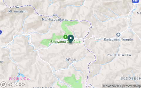篠山ゴルフ倶楽部の地図