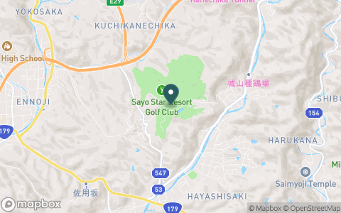 佐用スターリゾートゴルフ倶楽部（旧：佐用ゴルフ倶楽部）の地図