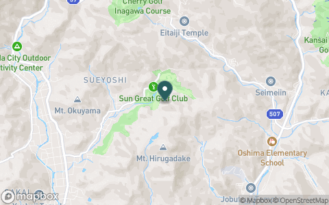 サングレートゴルフ倶楽部の地図