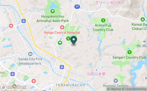 三田ゴルフクラブの地図