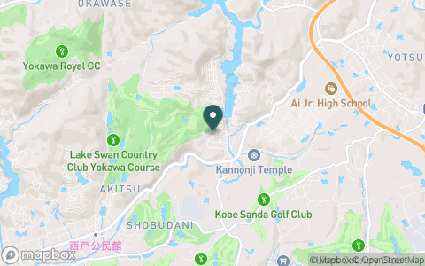 三田レークサイドカントリークラブの地図