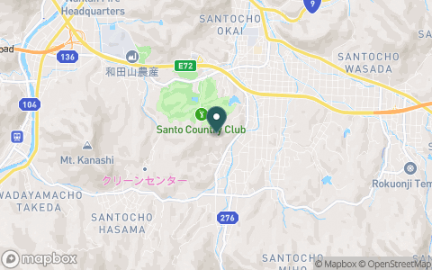 山東カントリークラブの地図