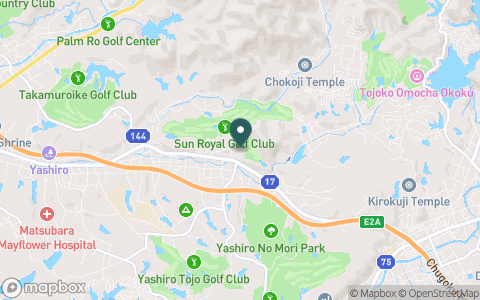 サンロイヤルゴルフクラブの地図