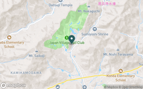 ジャパンビレッジゴルフ倶楽部の地図