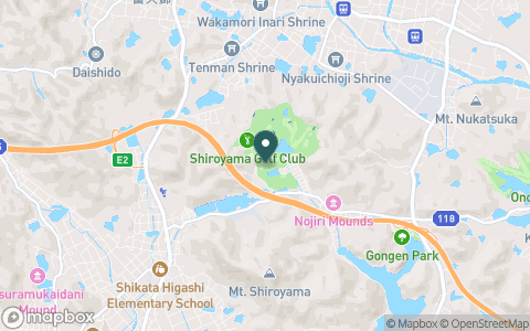 城山ゴルフ倶楽部（兵庫県）の地図