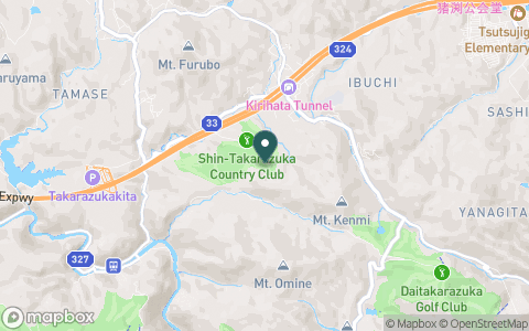 新宝塚カントリークラブの地図