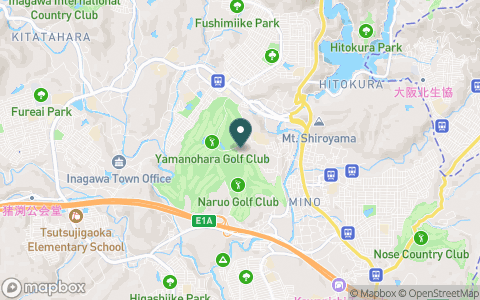 山の原ゴルフクラブ【アコーディア・ゴルフ】の地図