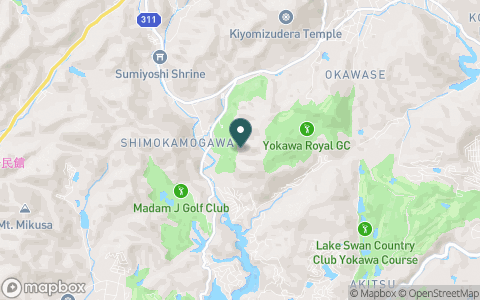 ぜんカントリークラブの地図