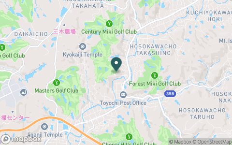 センチュリー吉川ゴルフ倶楽部の地図