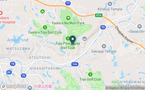 東条パインバレーゴルフクラブ【アコーディア・ゴルフ】の地図