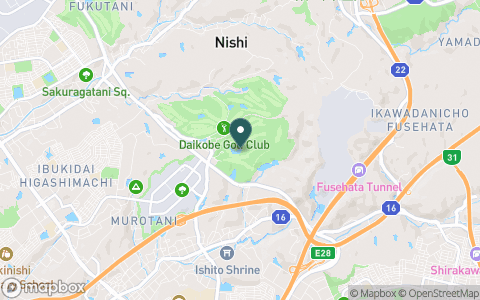 大神戸ゴルフ倶楽部の地図