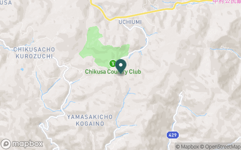 千草カントリークラブの地図