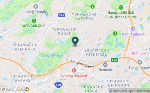 花屋敷ゴルフ倶楽部　よかわコースの地図