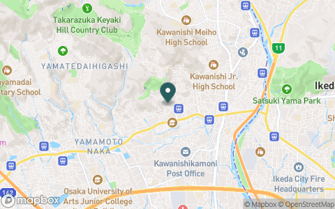 ＨＩＢＡＲＩ　ＧＯＬＦ（旧 雲雀丘ゴルフ倶楽部）の地図