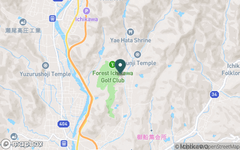 フォレスト市川ゴルフ倶楽部の地図