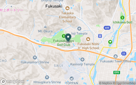 福崎東洋ゴルフ倶楽部の地図