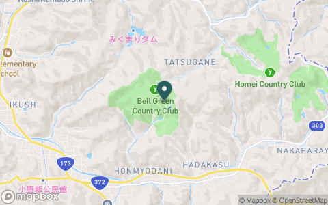 ベル・グリーンカントリークラブの地図