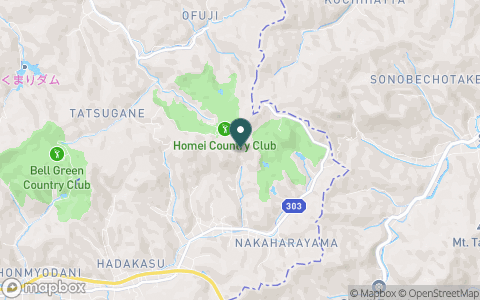 鳳鳴カントリークラブ（ホウメイＣＣ）の地図