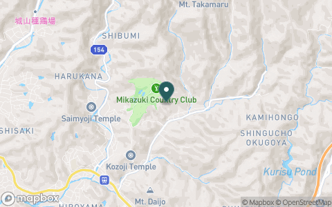 三日月カントリークラブ【ＰＧＭ】の地図