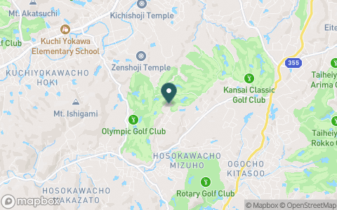 三木よかわカントリークラブの地図