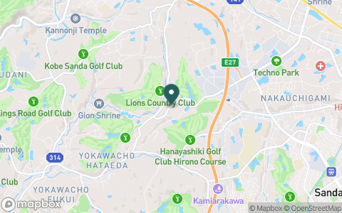 ライオンズカントリー倶楽部（兵庫県）【ＰＧＭ】の地図