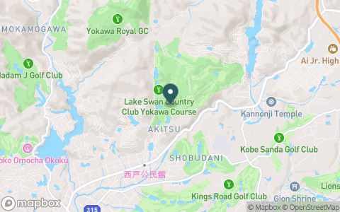 レークスワンカントリー倶楽部（兵庫県）の地図
