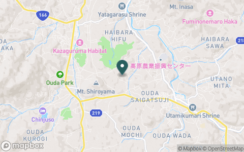 宇陀カントリークラブの地図
