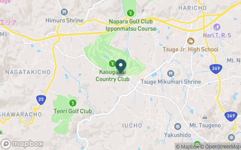 春日台カントリークラブの地図