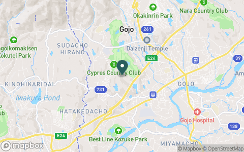 シプレカントリークラブの地図