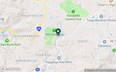 天理ゴルフ倶楽部の地図