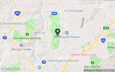 奈良若草カントリー倶楽部【アコーディア・ゴルフ】の地図