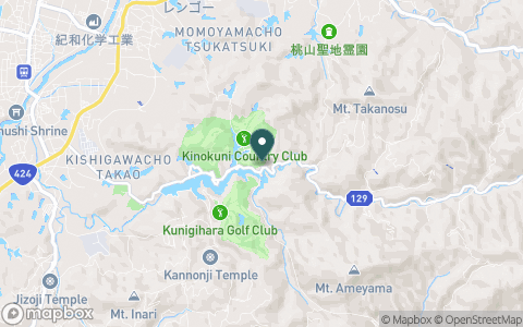 紀の国カントリー倶楽部の地図
