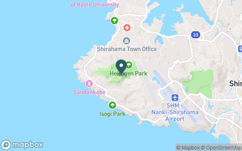 白浜ゴルフ倶楽部の地図