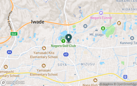 根来ゴルフクラブの地図