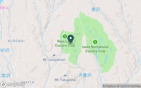 ローズランドカントリークラブの地図