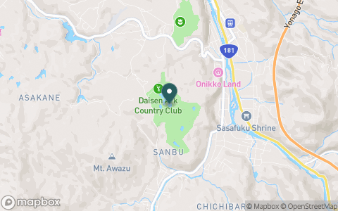 大山アークカントリークラブ【ＰＧＭ】の地図