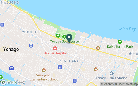 米子ゴルフ場の地図