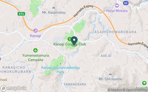 金城カントリークラブの地図