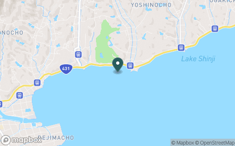 島根ゴルフ倶楽部　宍道湖コースの地図