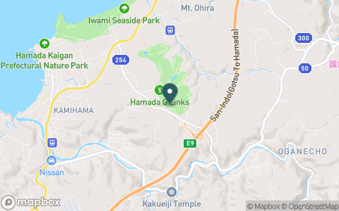 浜田ゴルフリンクスの地図